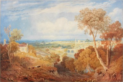 Barnard Castle, hacia 1835 (acuarela y gouache) de Henry Gastineau