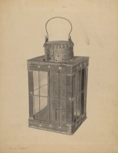 Linterna para Vela de Henry Granet