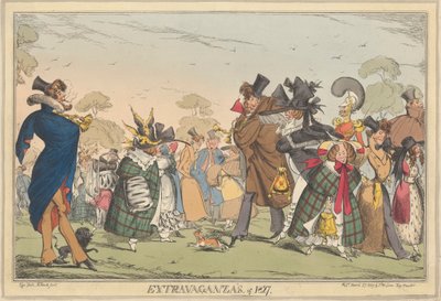 Extravagancias de 1827 de Henry Heath