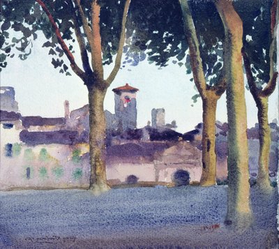 En las Murallas, Lucca de Henry Herbert Bulman