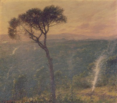 Un valle de Liguria, c.1910 (óleo sobre lienzo) de Henry Herbert La Thangue