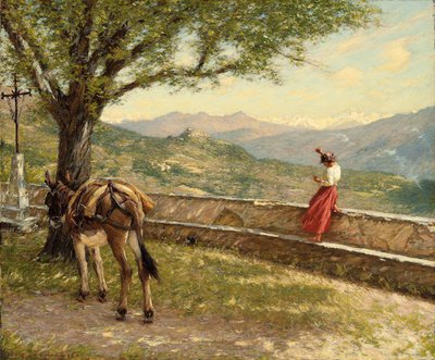 Llamando al valle de Henry Herbert La Thangue