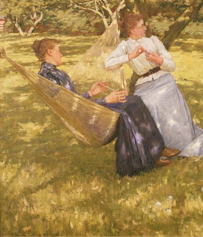 En el Huerto, 1893 de Henry Herbert La Thangue
