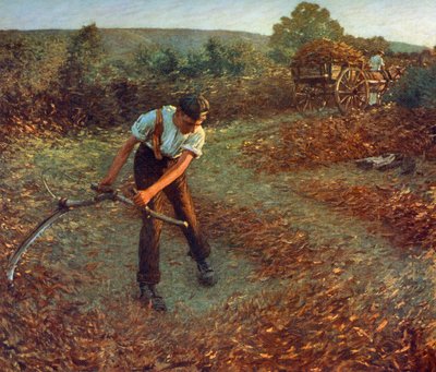 Cortando helechos, c. 1903, 1912 de Henry Herbert La Thangue