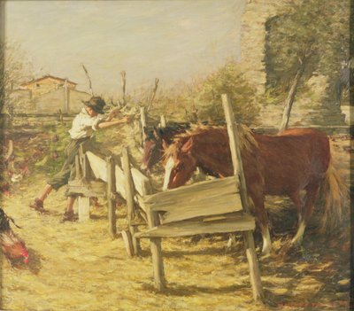 La Vía Apia de Henry Herbert La Thangue