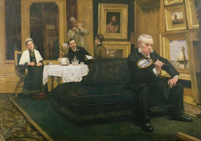 El conocedor, 1887 de Henry Herbert La Thangue