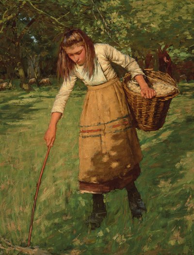 El Recolector de Lana de Henry Herbert La Thangue