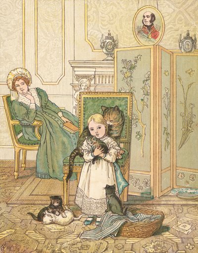 La princesa y sus gatitos de Henry Hetherington Emmerson