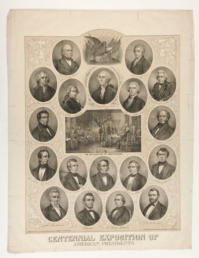 Exposición del Centenario de los Presidentes Americanos de Henry Hitchings