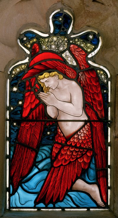 Ángel Arrodillado de Henry Holiday