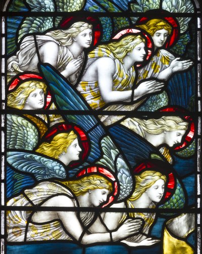 Ángeles, Adoración del Cordero de Henry Holiday