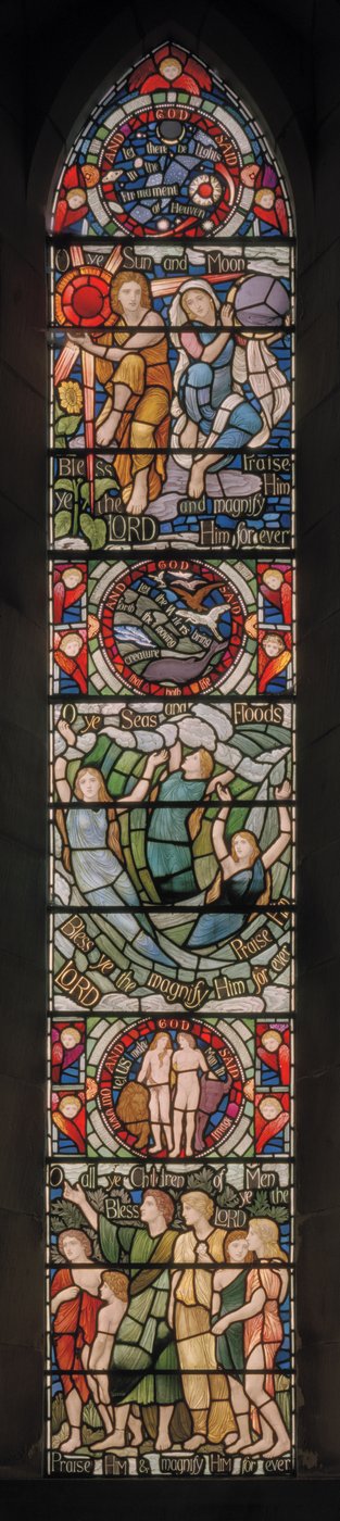 Ventana Benedicite, c.1895 de Henry Holiday