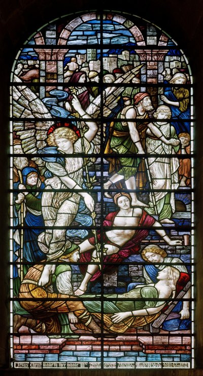 Abadía de Romsey, El estanque de Betesda, 1890 de Henry Holiday