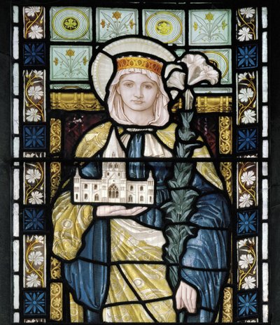 Santa Frideswide, c.1872 de Henry Holiday