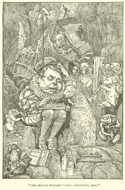 La caza del Snark de Henry Holiday