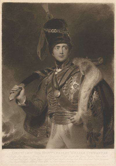 Honorable Charles William Steward Vane, 3er Marqués de Londonderry de Henry Hoppner Meyer