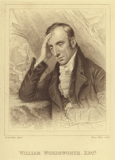 Retrato de William Wordsworth de Henry Hoppner after Meyer