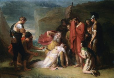 Lear y Cordelia, c.1820 de Henry Howard
