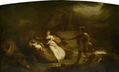 La contienda de Oberón y Titania por el niño indio, de 