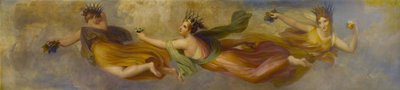 Las Horas, o Estaciones (antiguamente se suponía que eran tres), difundiendo sus diversas producciones, 1834 de Henry Howard
