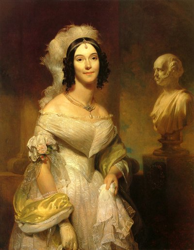 Angélica Singleton Van Buren de Henry Inman