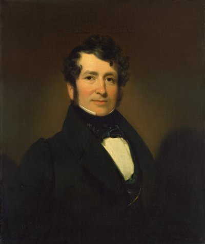 George Pope Morris, c. 1836 de Henry Inman
