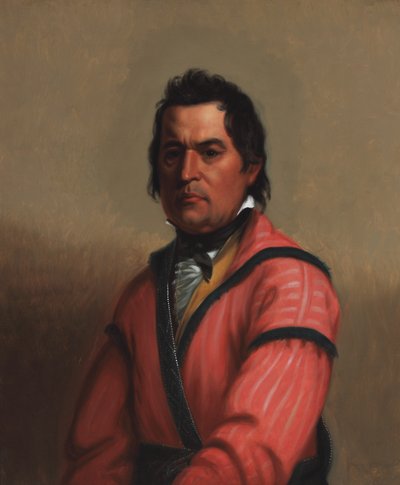 John Stidham, Eolo (Creek) 1831 (Óleo sobre lienzo) de Henry Inman