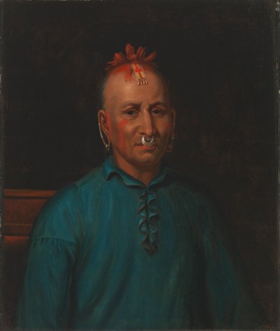 Familia Kish-Kallo-Wa, tribu Algonquina Shawnee, 1832-1833 de Henry Inman