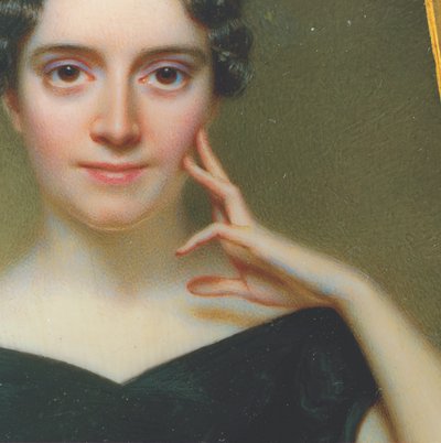 Laura Woolsey Johnson (1800) de Henry Inman