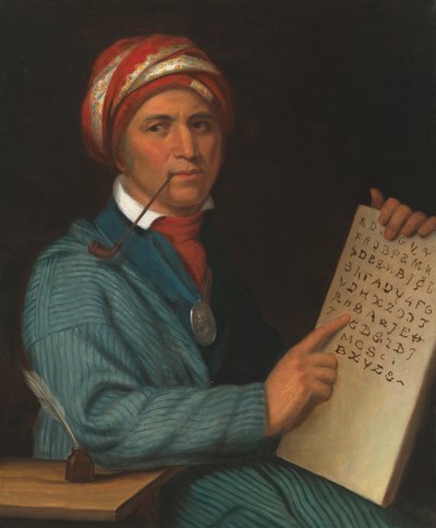 Sequoyah de Henry Inman
