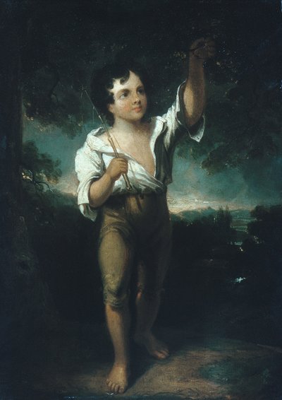 El joven pescador de Henry Inman