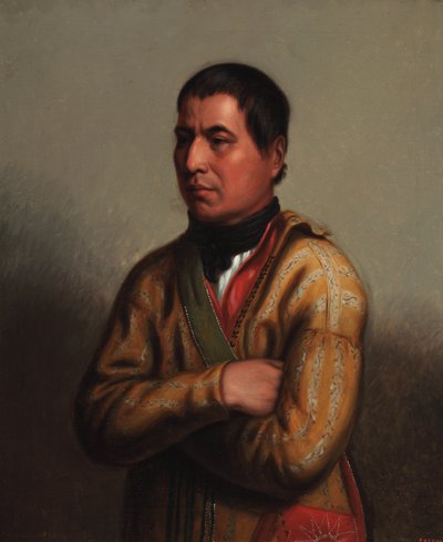 Seminola no identificado 1831 (Óleo sobre lienzo) de Henry Inman
