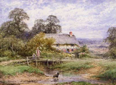 Recuperación (acuarela) de Henry John Sylvester Stannard