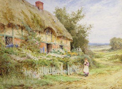 El conejo mascota (óleo sobre lienzo) de Henry John Sylvester Stannard