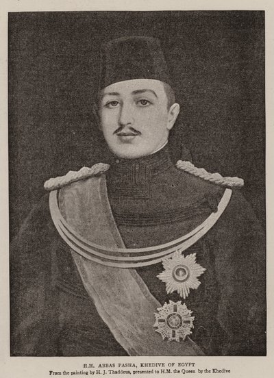 HH Abbas Pasha, Jedive de Egipto de Henry Jones Thaddeus