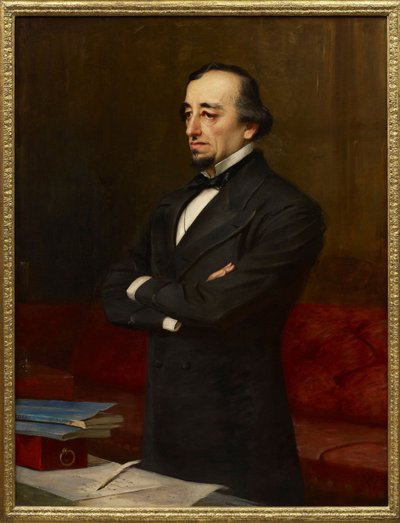 Retrato de Benjamin Disraeli de Henry Jr. Weigall