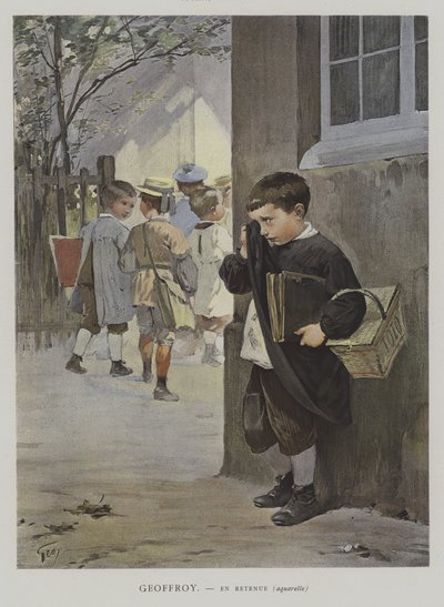 En Retenue de Henry Jules Jean (after) Geoffroy