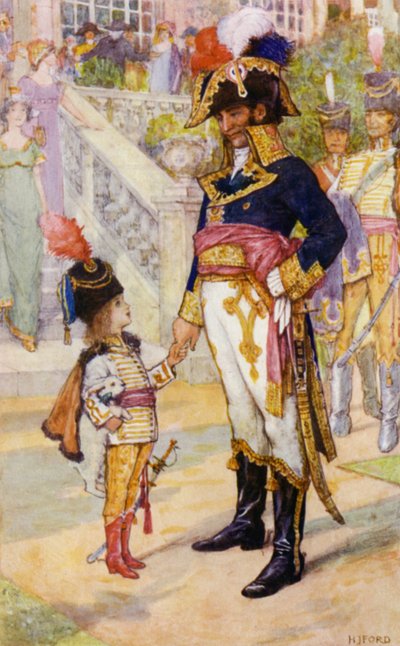 Además del conejo blanco, Aurore admiraba mucho al General Murat de Henry Justice Ford