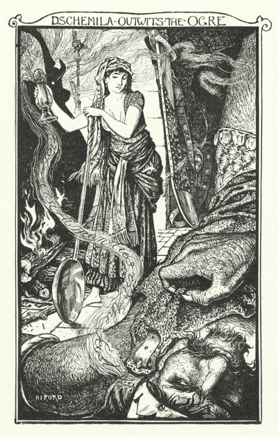 Dschemila engaña al ogro de Henry Justice Ford