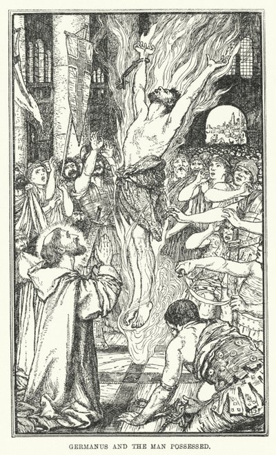 Germanus y el hombre poseído de Henry Justice Ford