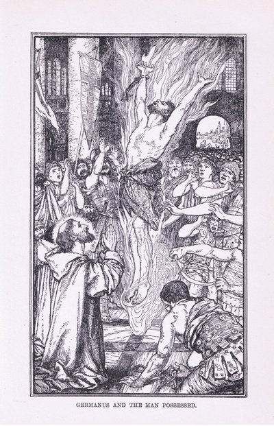 Germanus y el hombre poseído de Henry Justice Ford
