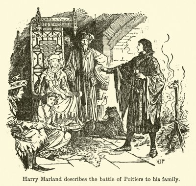 Harry Marland describe la batalla de Poitiers a su familia de Henry Justice Ford