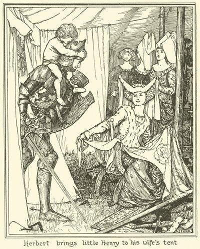 Herbert lleva al pequeño Enrique a la tienda de su esposa de Henry Justice Ford