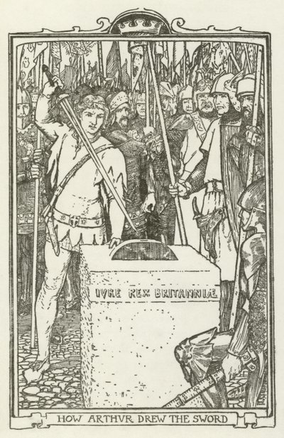 Cómo Arturo sacó la espada de Henry Justice Ford