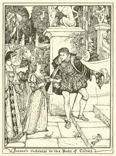 La grosería de Jeanne al duque de Cleves de Henry Justice Ford