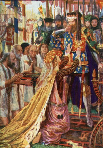 El rey Eduardo III en Calais de Henry Justice Ford