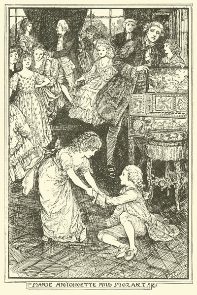 María Antonieta y Mozart de Henry Justice Ford