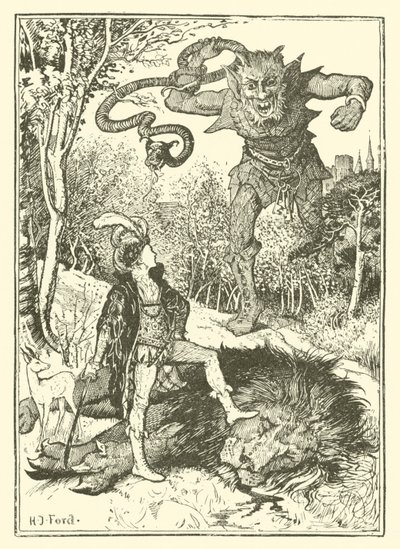 Príncipe Vivien y Princesa Placida de Henry Justice Ford