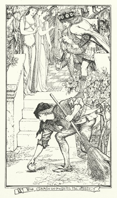 El jardinero consigue la manzana de Henry Justice Ford