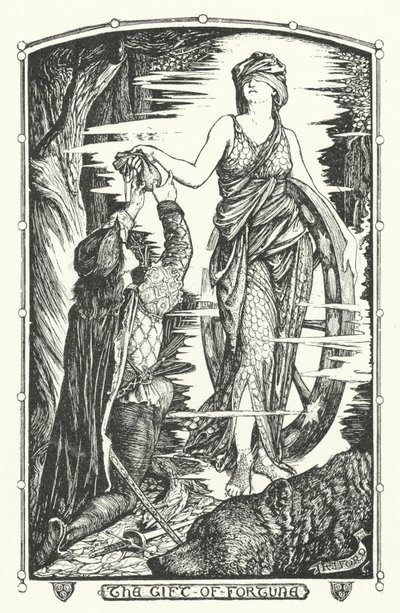 El regalo de la fortuna (grabado) de Henry Justice Ford
